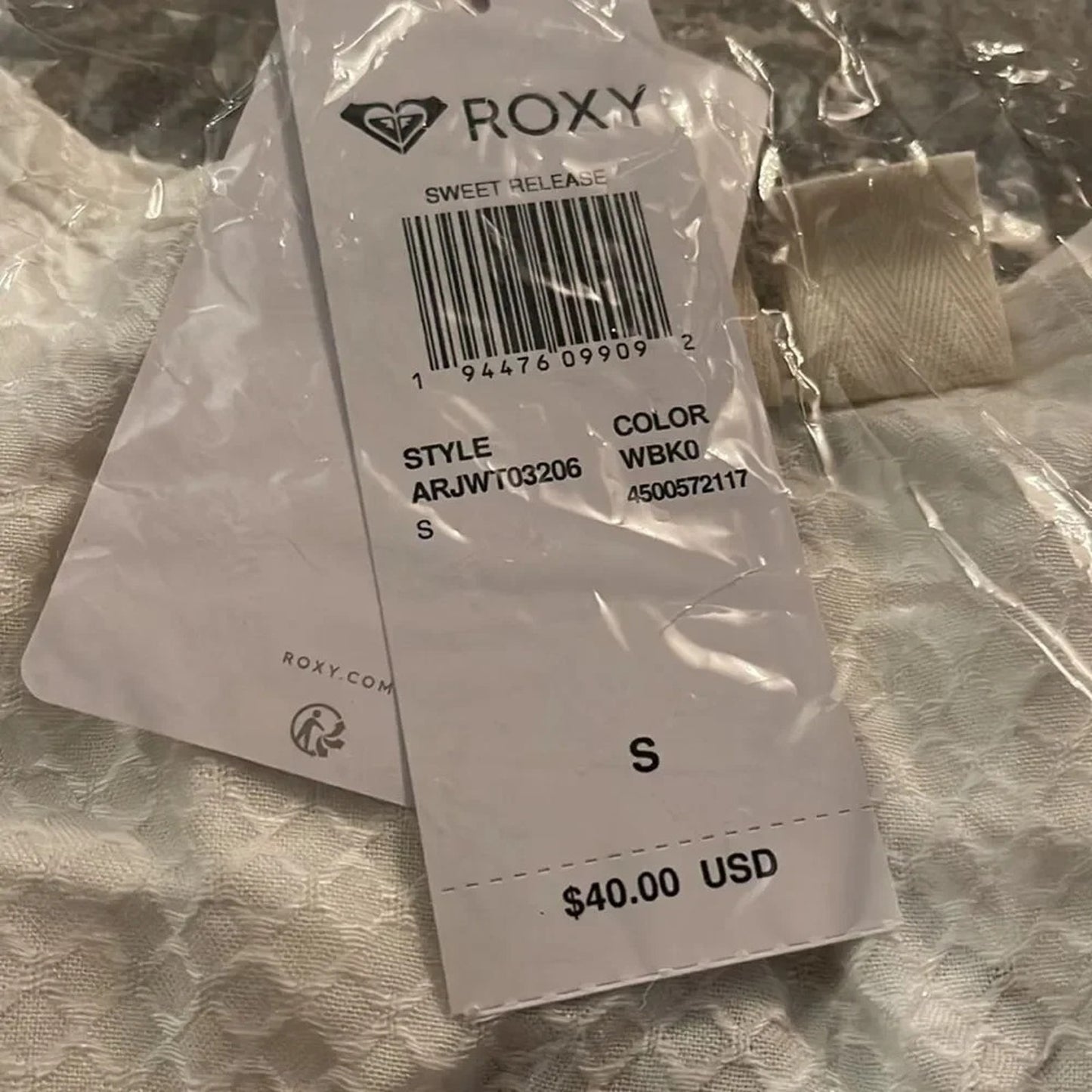 NWT Roxy Sweet Release Woven Top - size Small