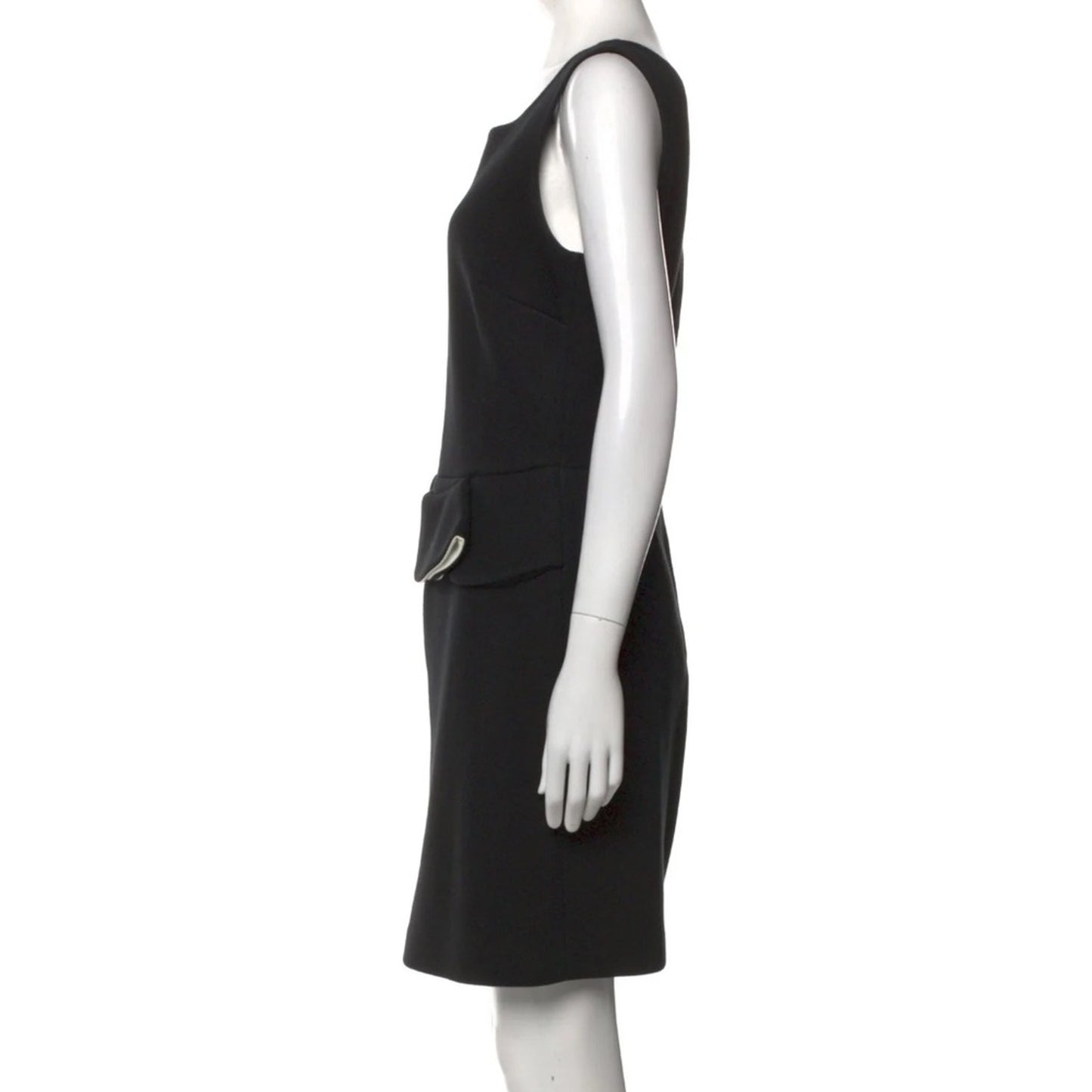 Sandro Scoop Neck Midi Length Dress - size 3 (US 8)