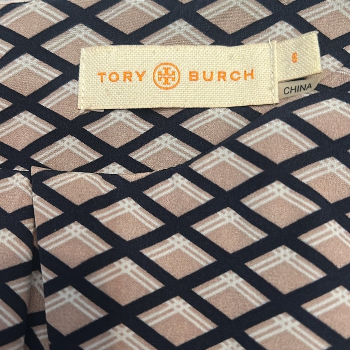 Tory Burch Silk Knee-Length Dress - size 8