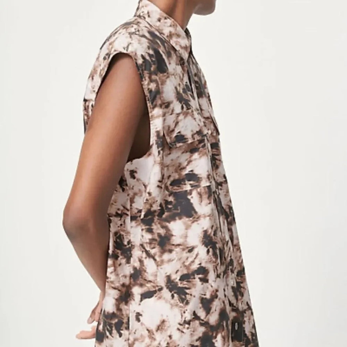 NWT Samsøe Samsøe Tea shirt top aop 10783 - Short-sleeved shirts - size Small