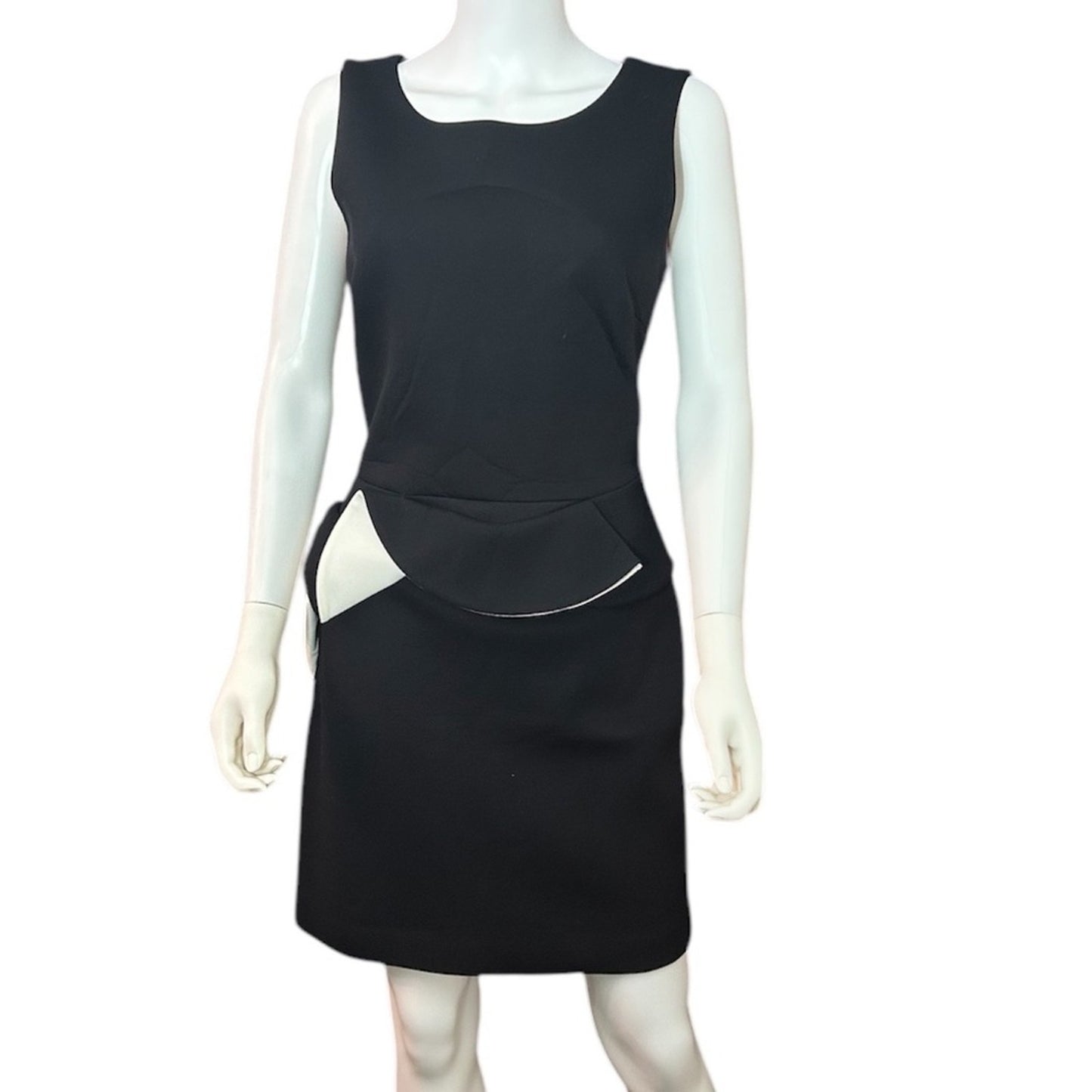 Sandro Scoop Neck Midi Length Dress - size 3 (US 8)