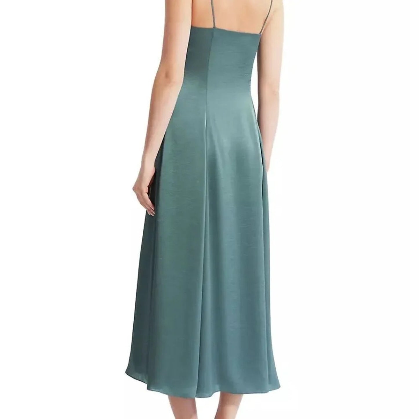 NWT THEORY Came Volume Midi Dress - size 6