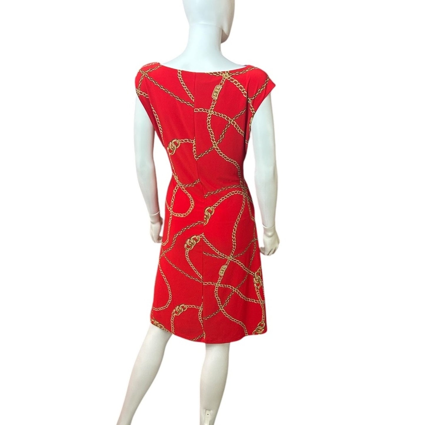 NWT Ralph Lauren red dress - size 14