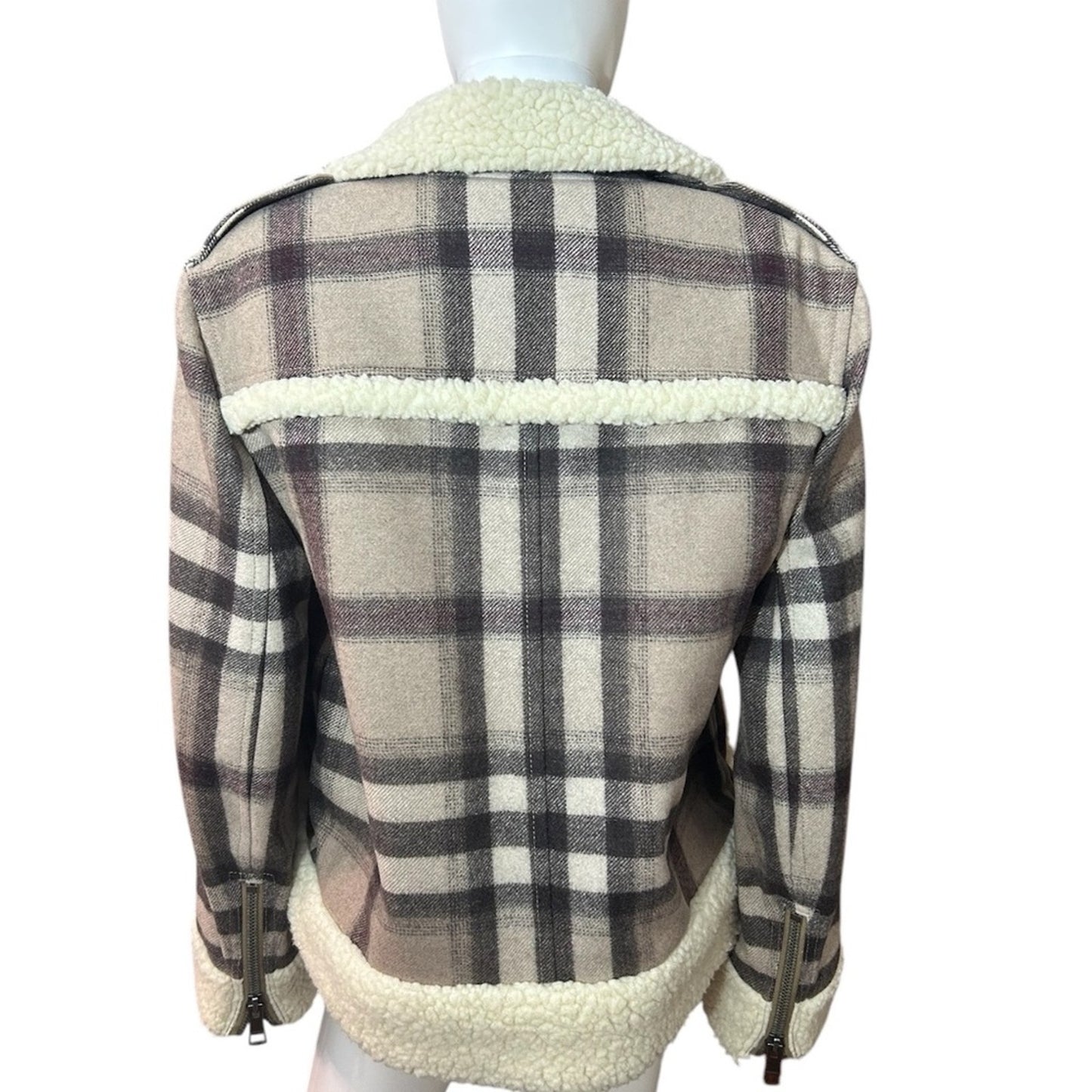 Burberry Shearling wool Jacket - size 8