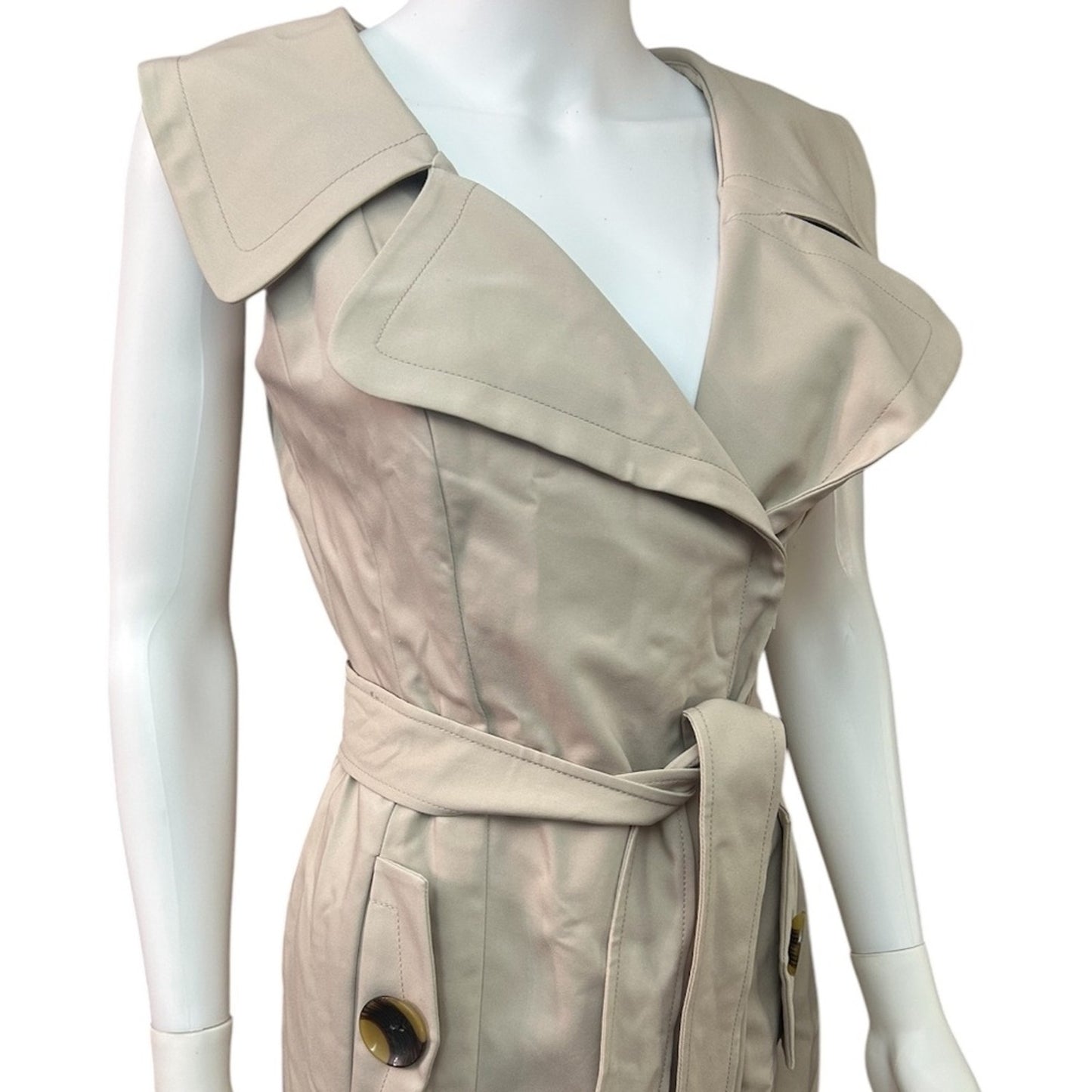 NWT Calvin Klein Moto Sheath Dress - size 4