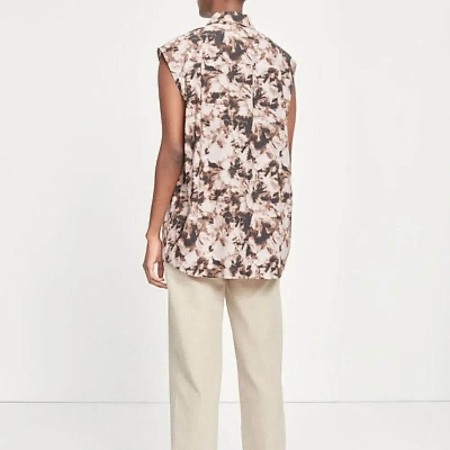 NWT Samsøe Samsøe Tea shirt top aop 10783 - Short-sleeved shirts - size Small