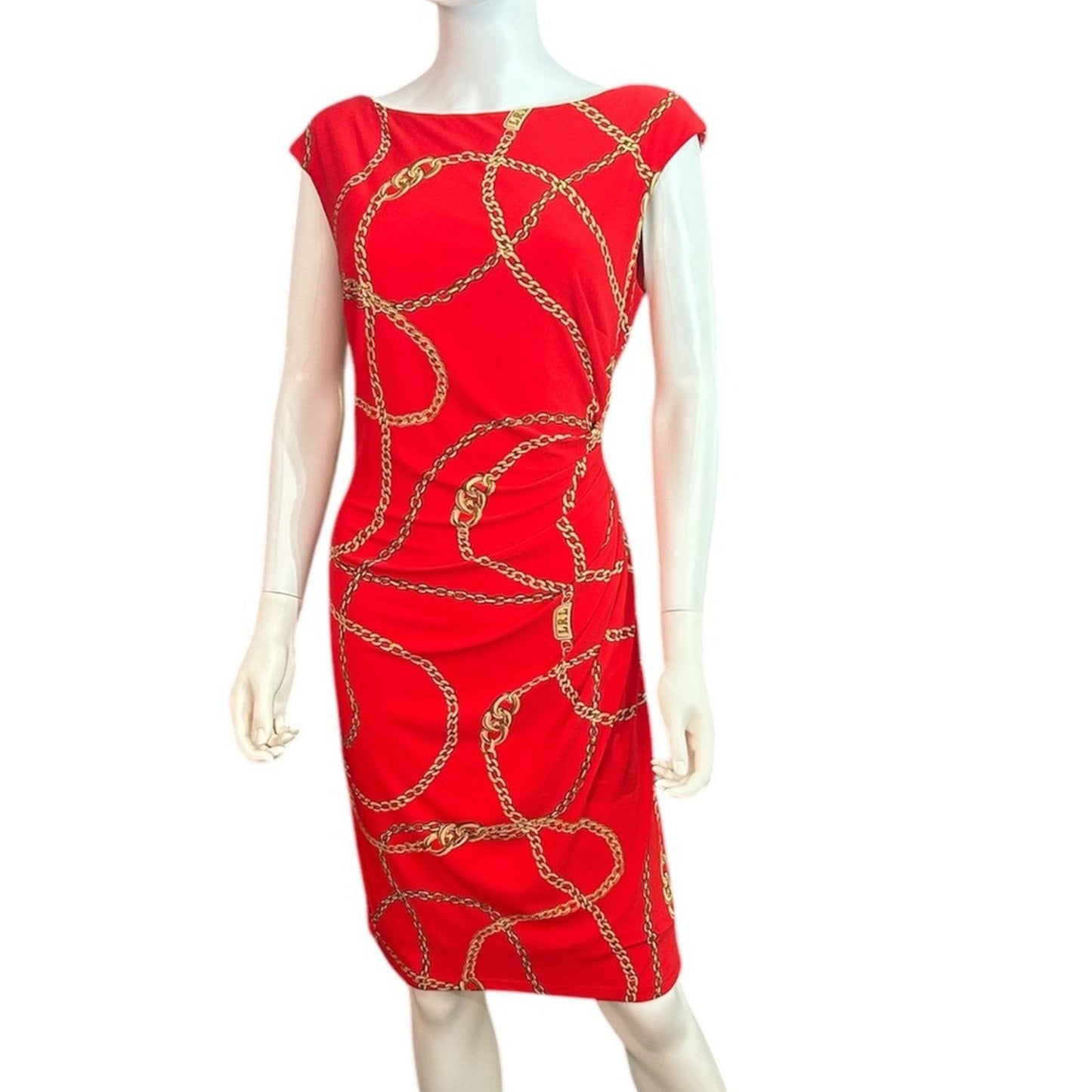 NWT Ralph Lauren red dress - size 14