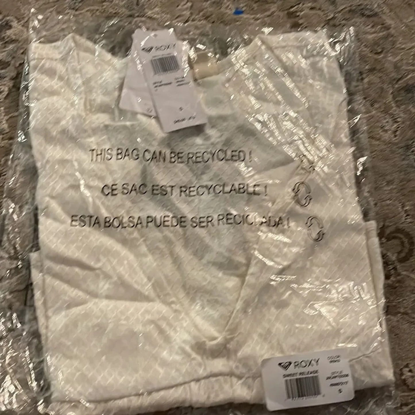 NWT Roxy Sweet Release Woven Top - size Small