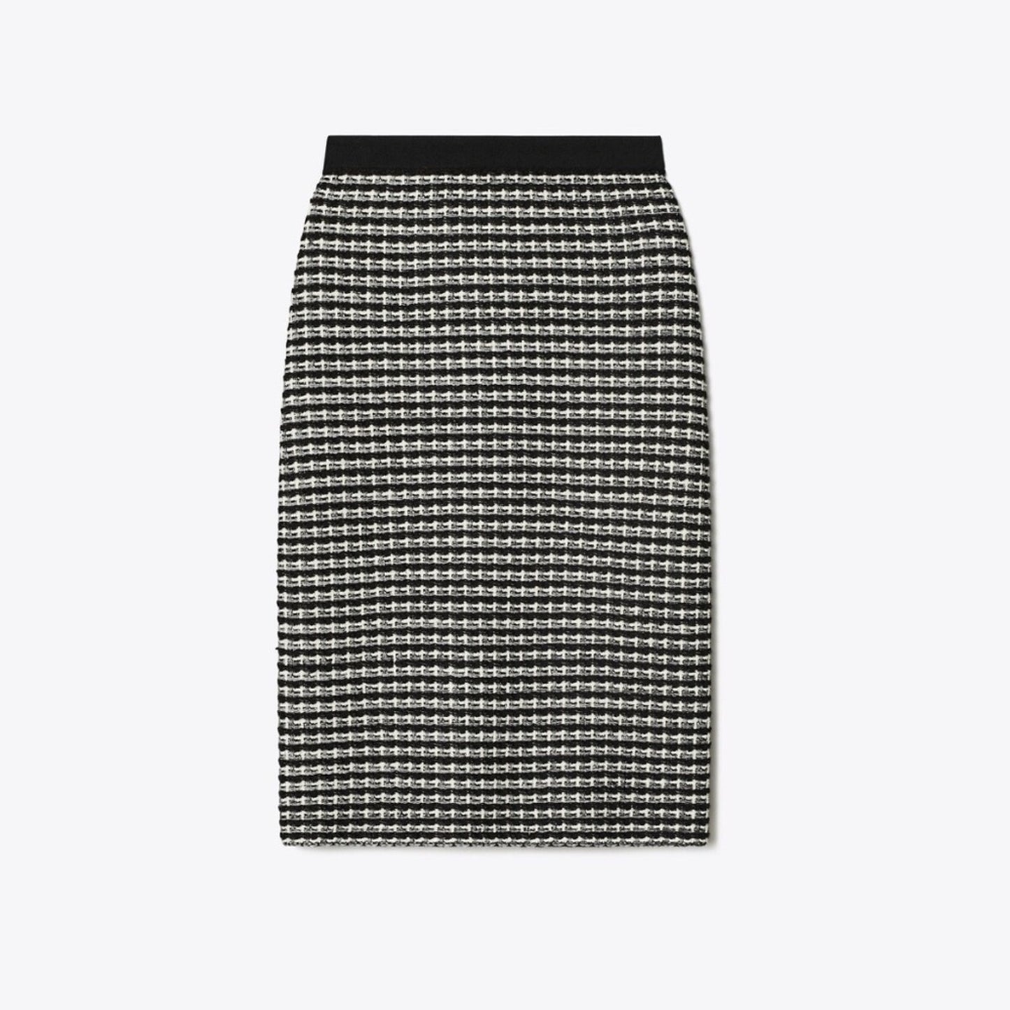 Tory Burch Houndstooth Print Tweed Knee-Length Skirt - size 4