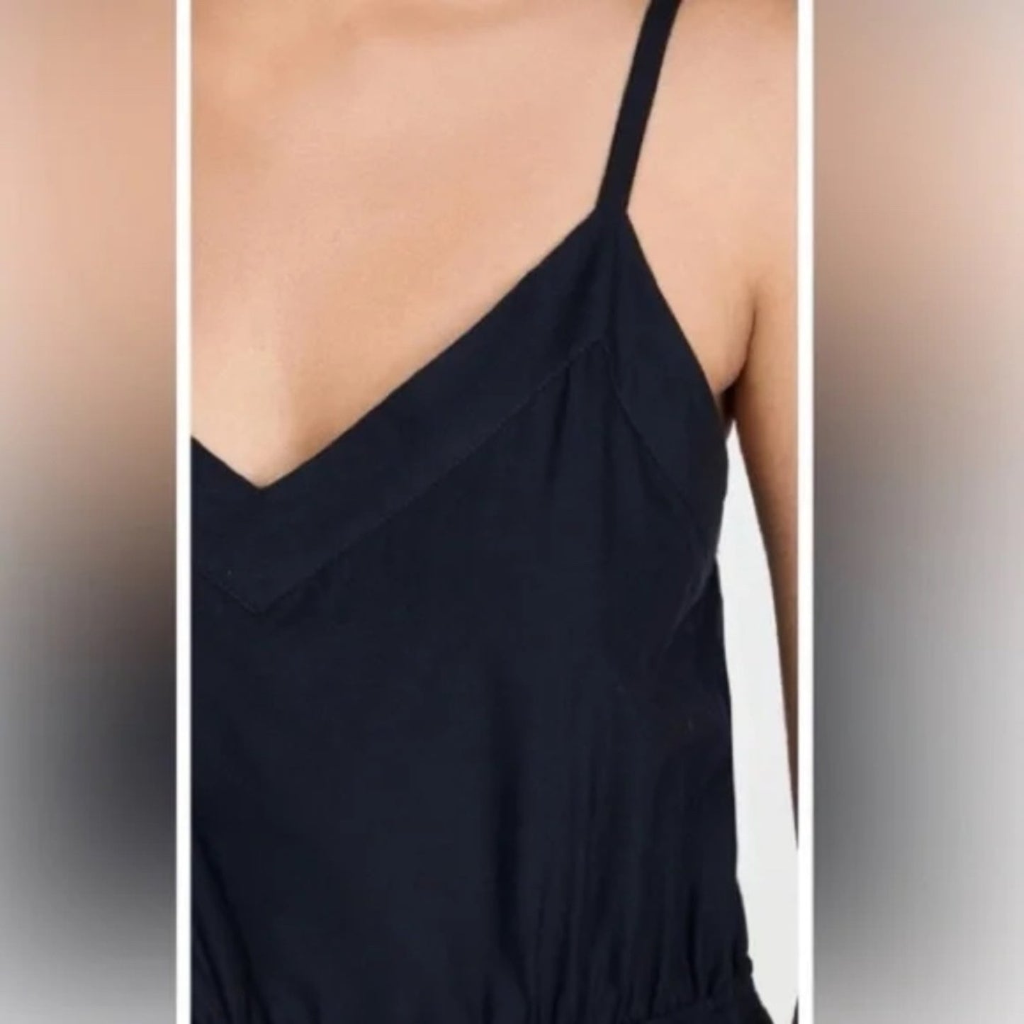 Splendid Kora Eyelet V-Neck Maxi Dress - size XL