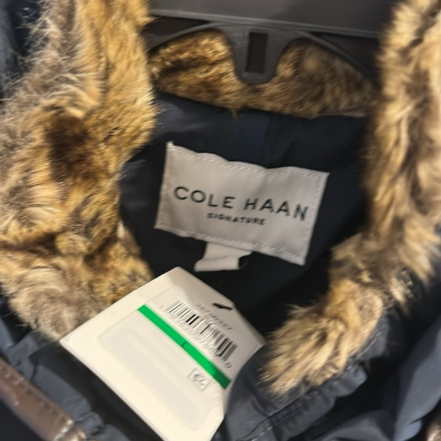 NWT Cole Haan Women's Hidden-Hood Puffer Coat - size large
