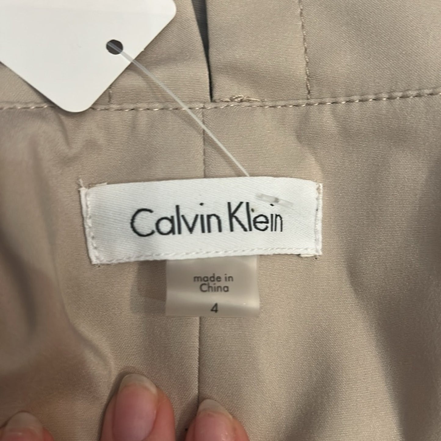 NWT Calvin Klein Moto Sheath Dress - size 4