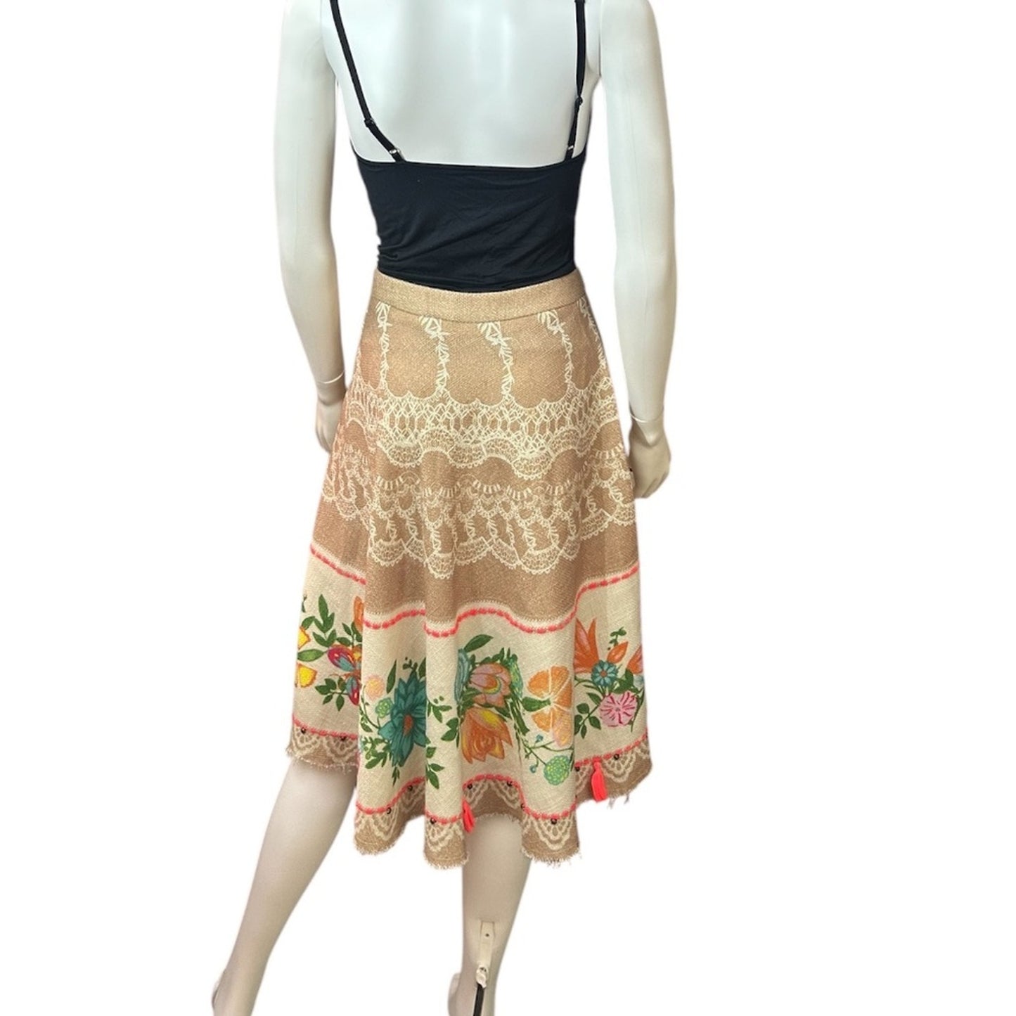 Farm Rio vintage midi skirt - size M