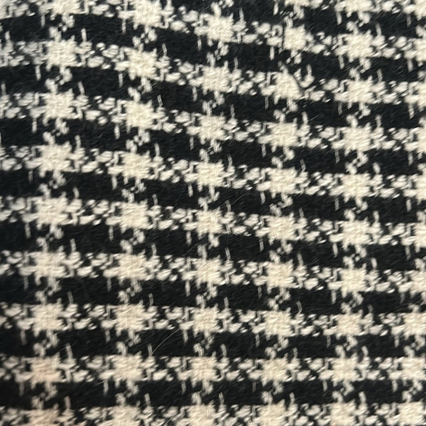 Tory Burch Houndstooth Print Tweed Knee-Length Skirt - size 4