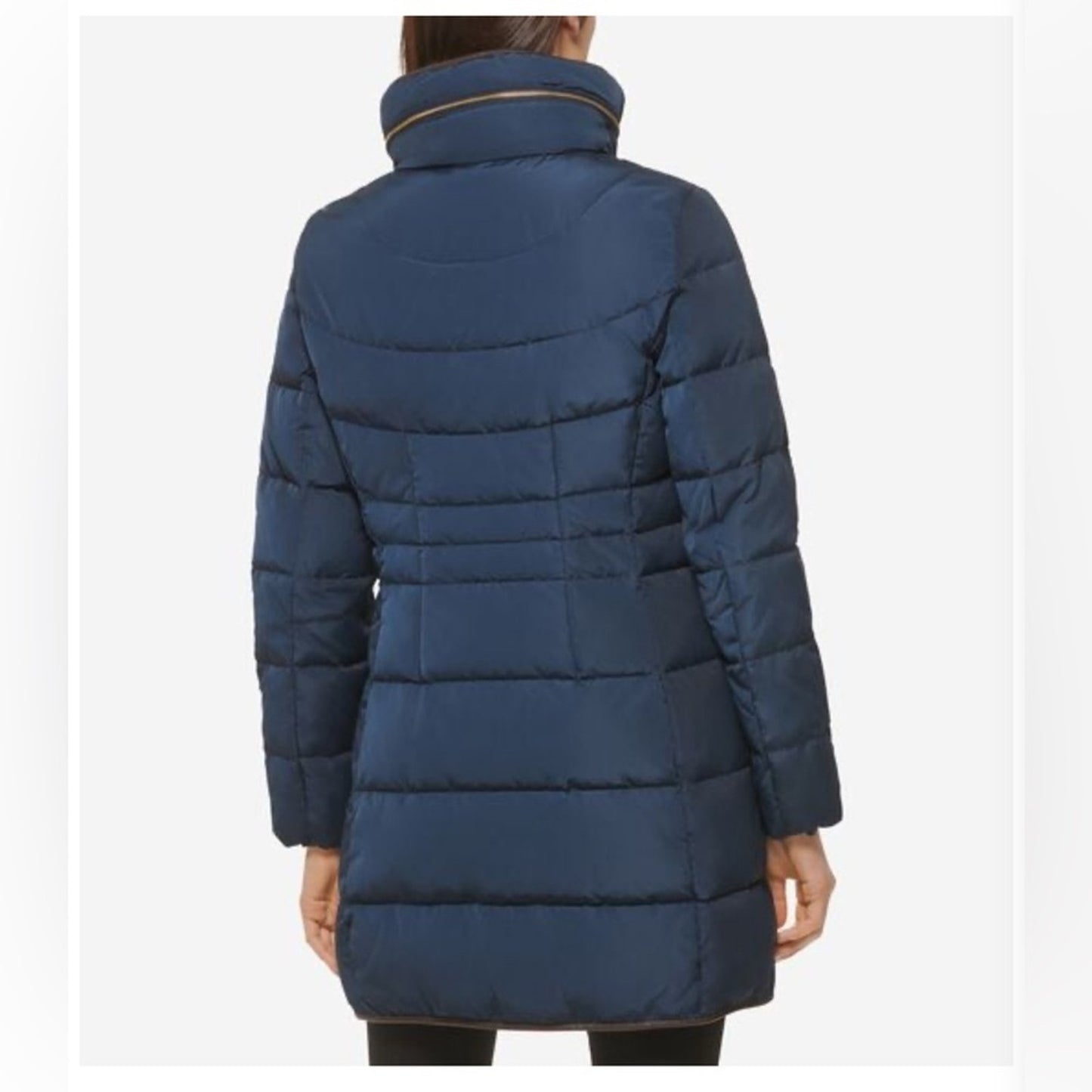 NWT Cole Haan Women's Hidden-Hood Puffer Coat - size large