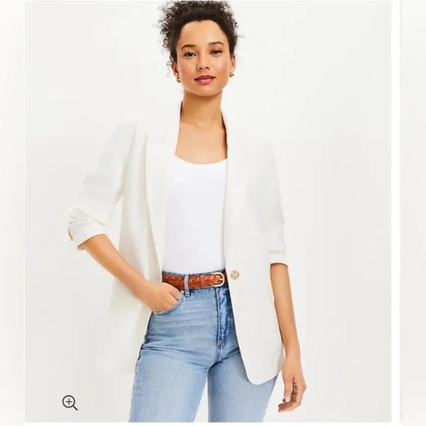 LOFT Relaxed Modern Blazer - size LP