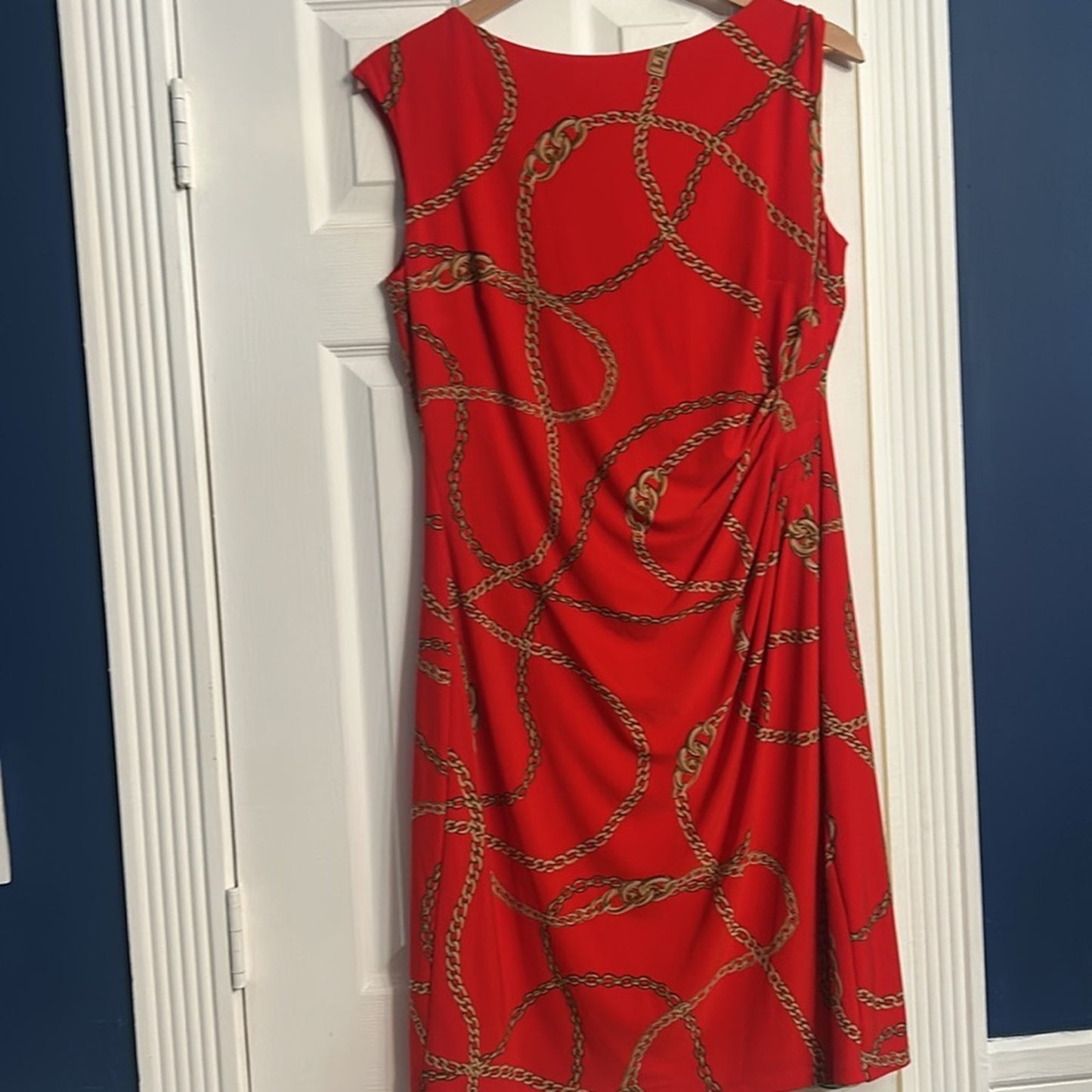 NWT Ralph Lauren red dress - size 14