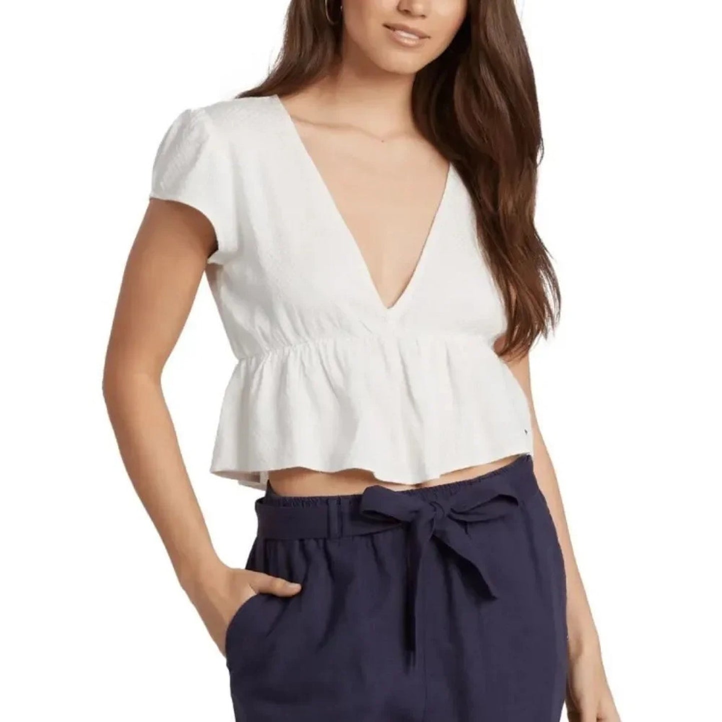 NWT Roxy Sweet Release Woven Top - size Small